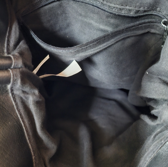 Vintage 70s suede patchwork crossbody bag - Picture 4 of 4